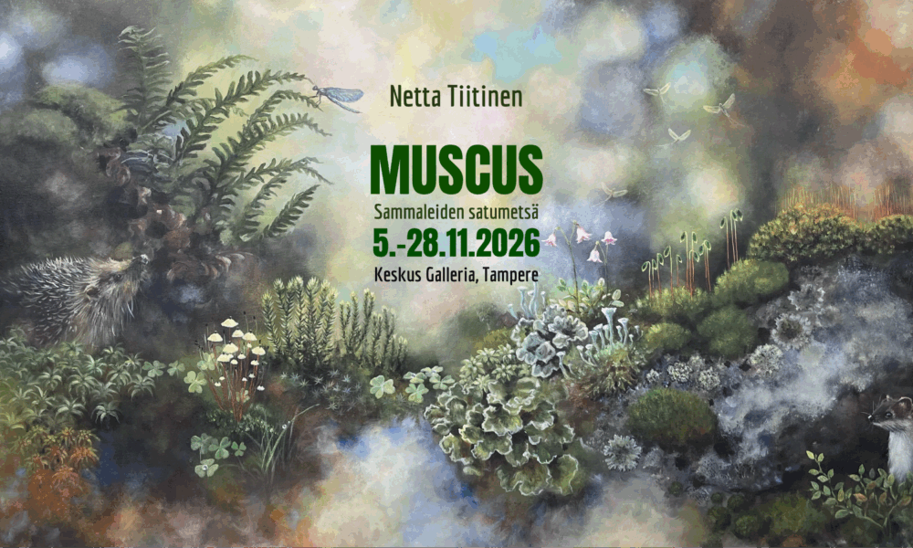 MUSCUS – sammaleiden satumetsä, 5.-28.11.2026, Keskus Galleria, Tampere